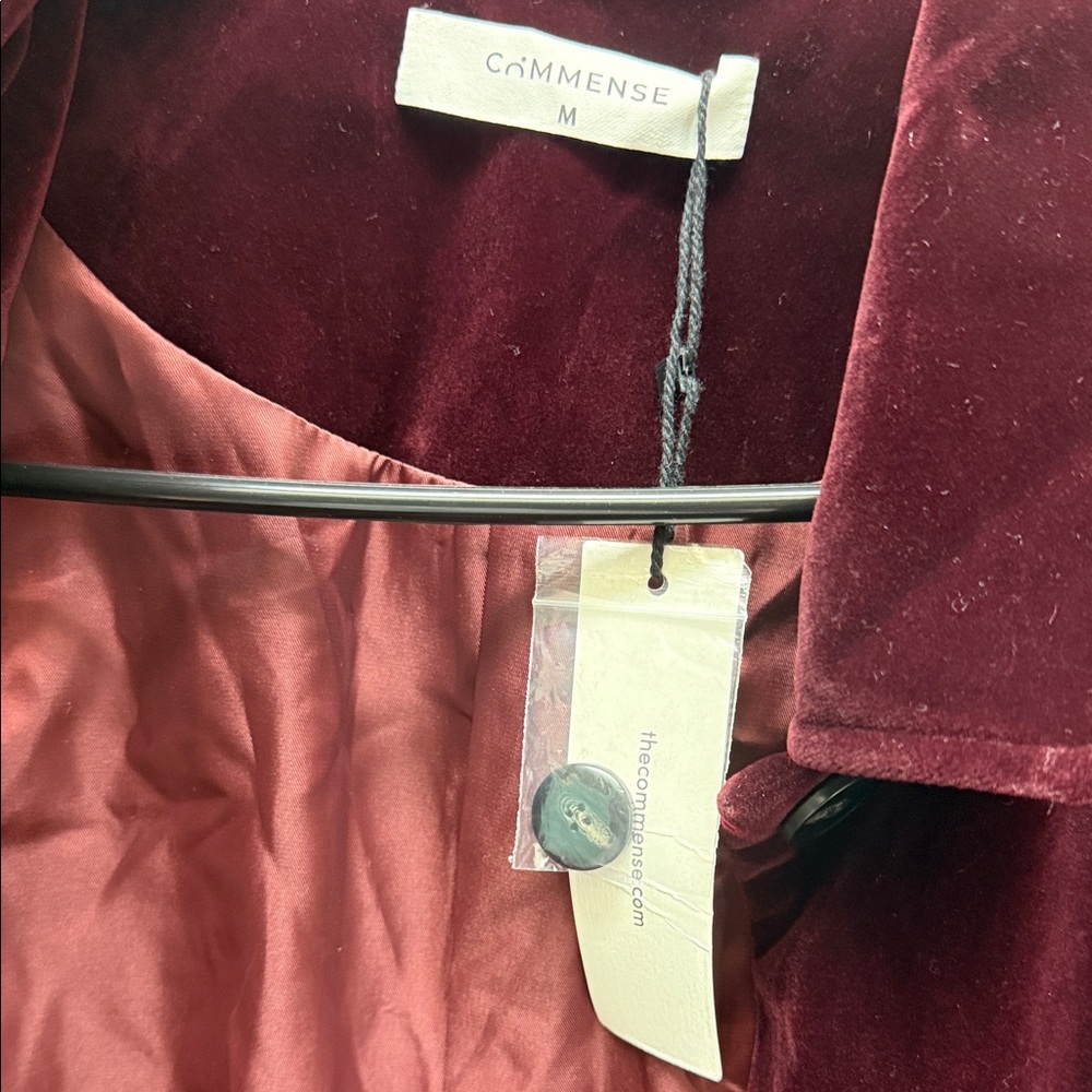 Commense SET Velvet Collared Jacket & Mini Skirt Set - Picture 16 of 16